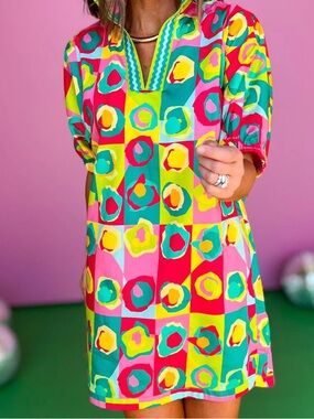 EMILY MCCARTHY  Authenticity Poppy Dress Rhett Pop Large